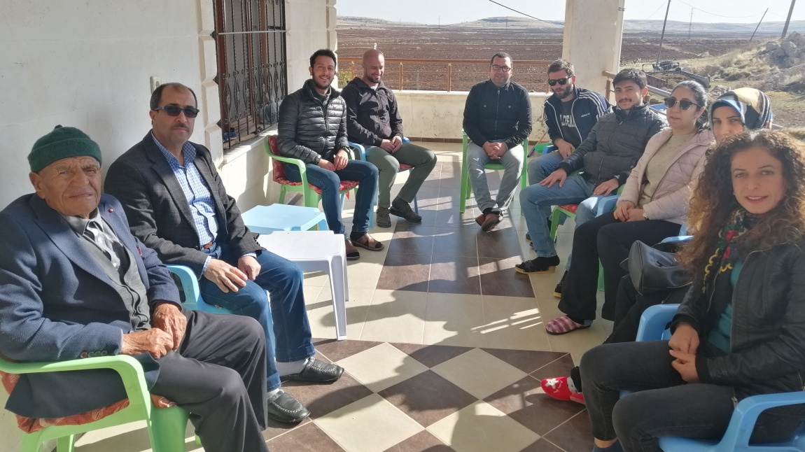 Mesleki Çalışma Programı Kapsamında Öğretmenlerimiz Tarafından Köyümüzde Yaşayan Kore Gazisi Ziyaret Edildi